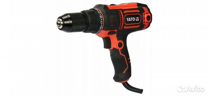 Дрель yato (сетевой шуруповерт) 300Вт 40Nm