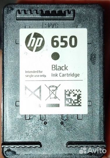 Картридж hp 650