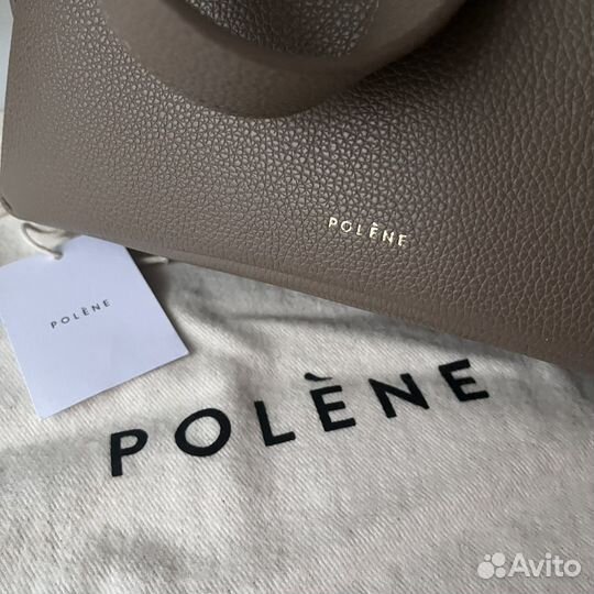 Polene Umi сумка через плечо, матовая натуральная