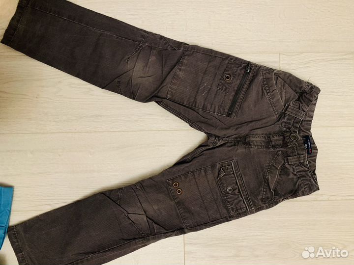 Джинсы на мальчика на рост 140