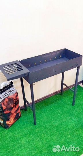 Мангал сталь 3мм разборные ножки