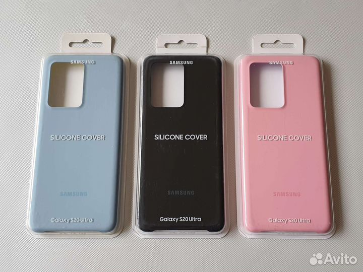 Чехлы на Samsung S20 Ultra оригинал новые