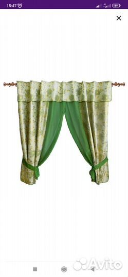 Штора кухонная