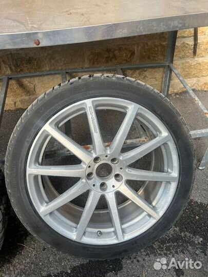 Литый диски Mercedes AMG и резина