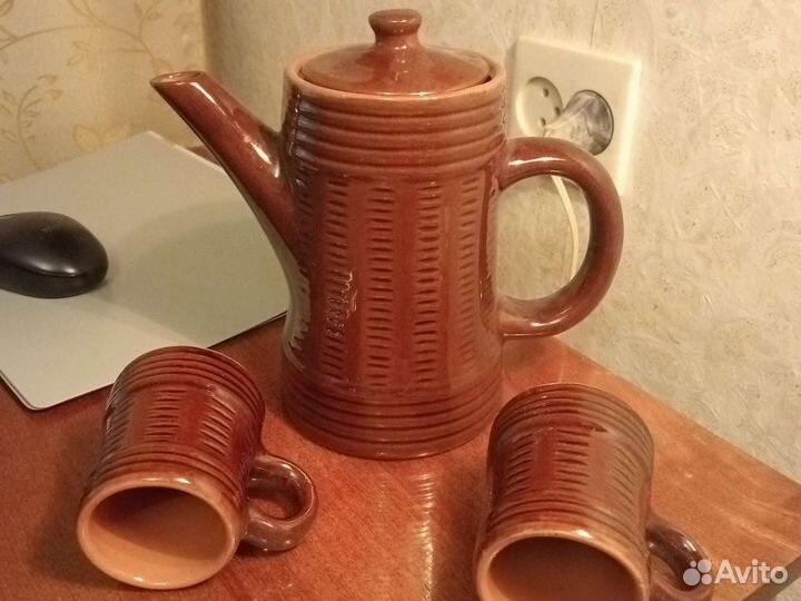 Кувшин кружки глина