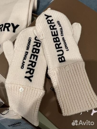 Шарф и Перчатки burberry оригинал
