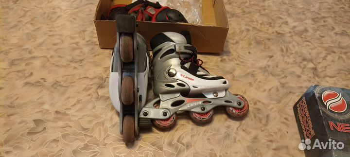Роликовые коньки детские раздвижные 31-34