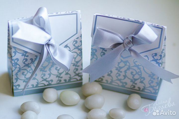 Свадебные бонбоньерки (конфетницы)