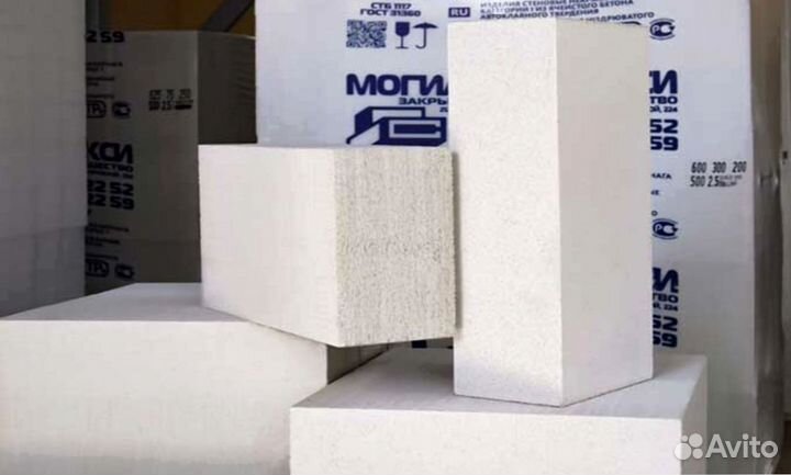 Газосиликатные блоки