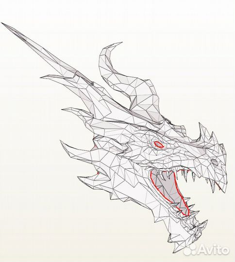 Паперкрафт. Бумажная модель. Конструктор 3Д