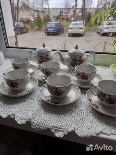 Чайный сервиз вербилки