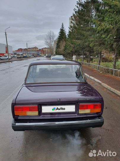 ВАЗ 2107 1.5 МТ, 2002, 98 000 км