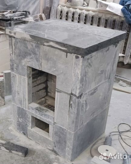 Камин теплонакопительный