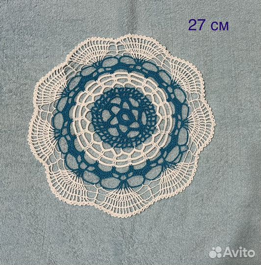 Вязаные салфетки малые