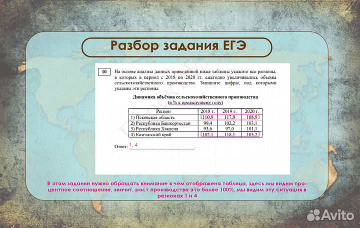 Репетитор по географии