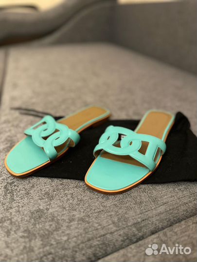 Шлепанцы hermes