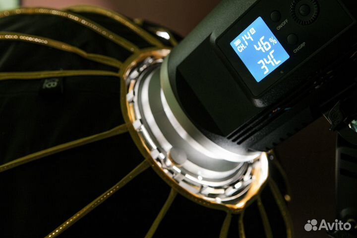 Аккумуляторный студийный свет godox SLB60W