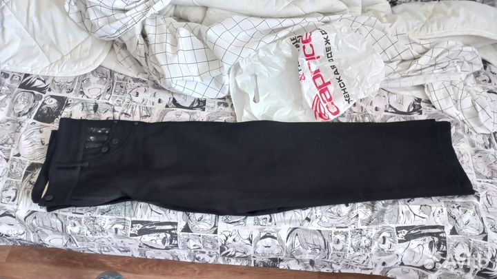 Брюки черные классика