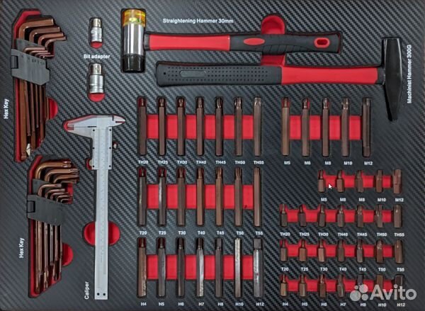 Тележка с инструментом 334 предметов