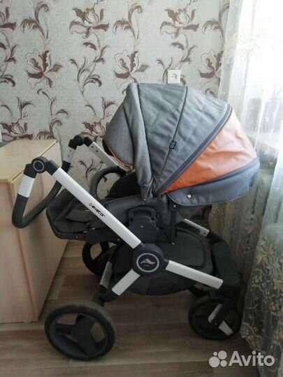 Коляска 2 в 1 adamex