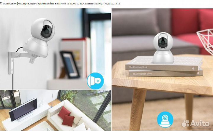 IP-камера Xiaomi Smart 1080p Wi-Fi+LAN -Гарантия