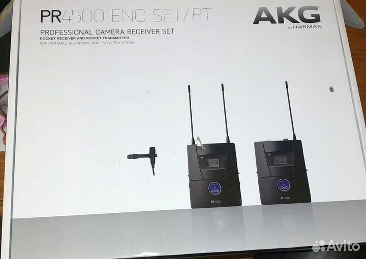 AKG PR4500 проф.радиопетличный микрофон новый