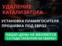 Удаление катализатора и прошивка евро2