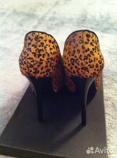 Туфли Basconi. Мех пони