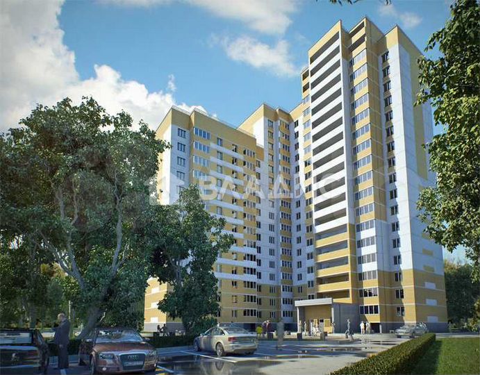 2-к. квартира, 72,3 м², 14/16 эт.