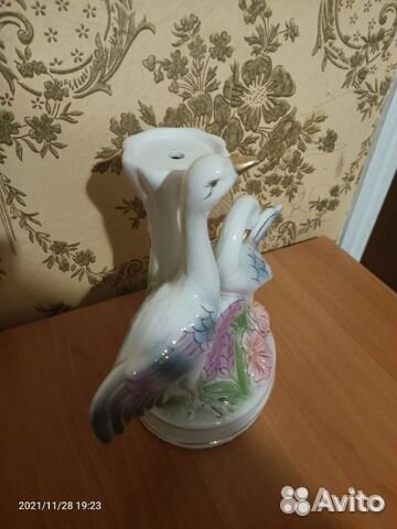 Фарфоровый светильник гдр