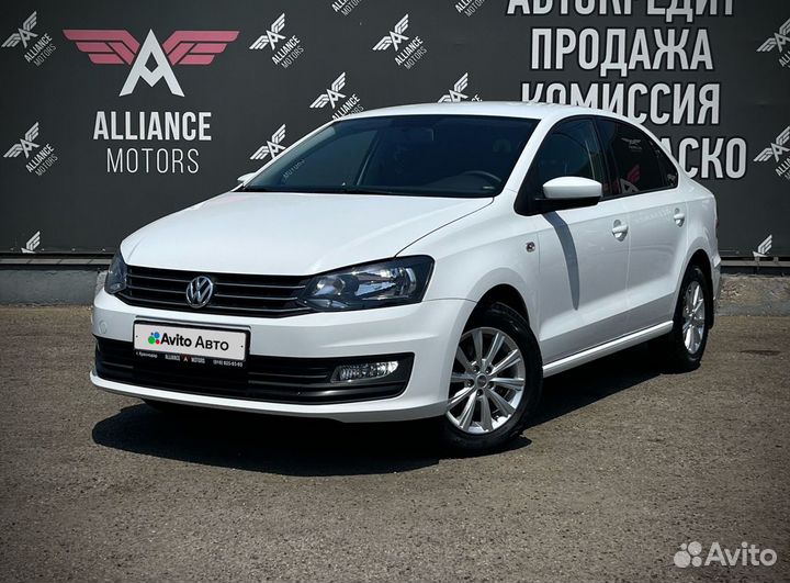 Volkswagen Polo 1.6 AT, 2019, 82 123 км