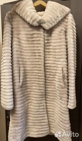 Шуба из мутона