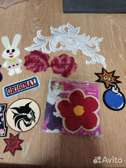 Наклейки, нашивки для одежды
