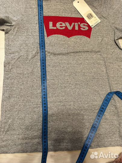 Футболка серая Levis (S)