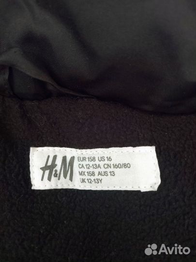 Пальто зимнее H&M 12-13 лет, 158см