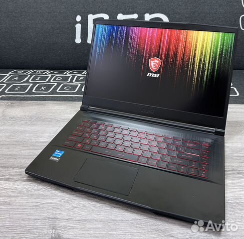Игровой ноутбук MSI RTX 3050 / 144Hz купить в Москве | Электроника | Авито