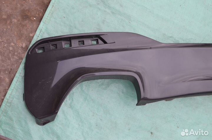 BMW 5 G30 накладка заднего бампера м пакет