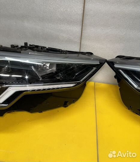 Фара Audi Q3 full LED рестайлинг 2 поколение