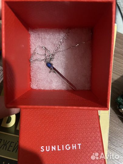 Подвеска спичка серебро 925