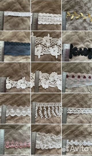 Кружево платье куклы рукоделие скрапбукинг 50м