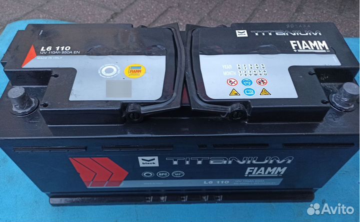 Аккумулятор 110ah 950a Fiamm Titanium