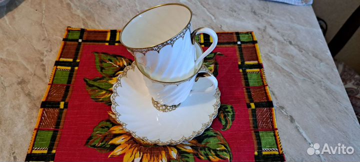 Кофейная пара лфз костяной фарфор, 2шт