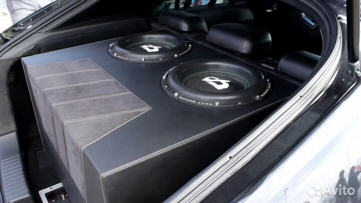 Установка автозвука любой сложности