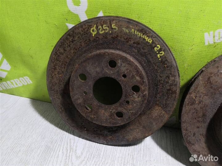 Диск тормозной передний вентилируемый