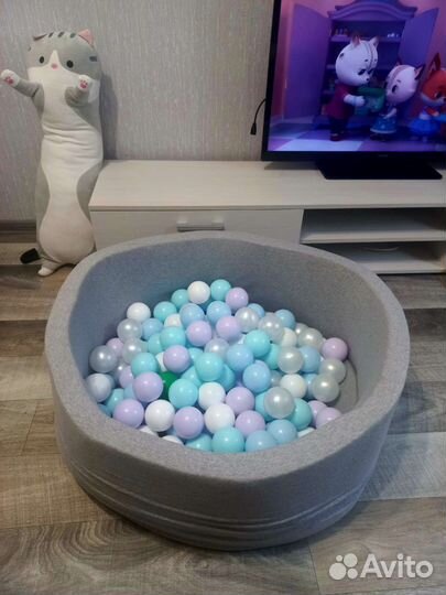 Сухой бассейн с шариками бу