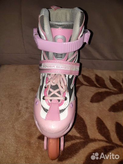 Роликовые коньки детские раздвижные
