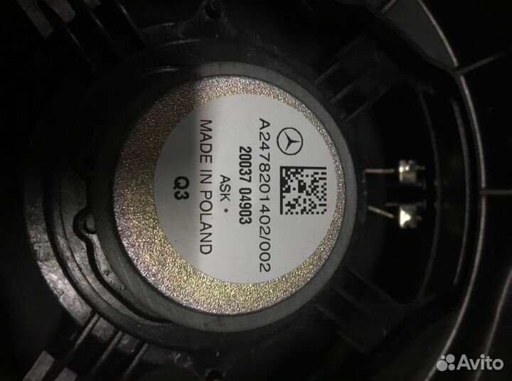 Динамики колонка задние левые Mercedes-Benz Cla200