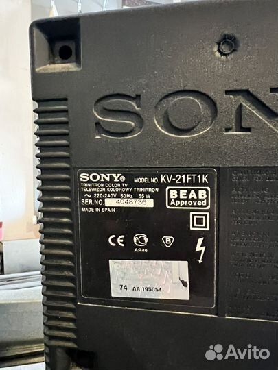 Телевизор sony KV-21FT1K