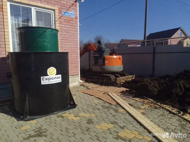 Септик без откачки под ключ в рассрочку