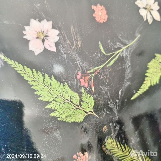 Декоративный поднос ручной работы